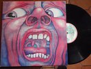 KIMG CRIMSON  IN THE COURT OF THE CRIMSON KING ex+ 1970 UK pink rim VINYL LP