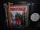 Black Sabbath Sabotage Japan TOUR ED PROMO LP OBI WHITE LABEL NM