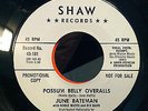 June Bateman NORTHERN SOUL R&B PROMO WLP 45 Possum Belly Overalls Shaw 101