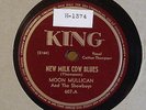 Moon Mullican New Milk Cow Blues / Moonshine Polka King 607 N- Country Boogie