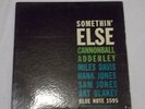 Cannonball Adderley Somethin' Else Blue Note 1595 MONO DG Original Ear RVG