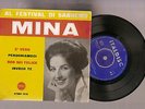 MINA: DISCO EP 4 CANZONI DI STAMPA ITALIANA SIGLA EP MH 1016