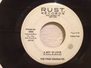 The FOUR GRADUATES Candy Queen A Boy In Love Rust Records RARE Doo Wop WLP Promo
