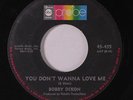 rare Soul 45 BOBBY DIXON you don't wanna love me PROBE Hear