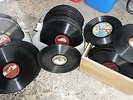 VINTAGE HIS MASTERS VOICE 78's LPs LARGE AMOUNT