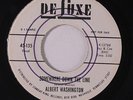 rare Soul 45 ALBERT WASHINGTON somewhere down the line DELUXE Hear