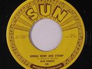SLIM RHODES: Gonna Romp And Stomp / Bad Girl 45 rare Rockabilly