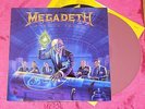 MEGADETH - RUST IN PEACE - RARE 9tr LP - CZE 1991 - PURPLE VINYL