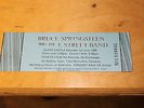 Bruce Springsteen Concert Live full Ticket 1985 Slane Castle Ireland L K