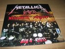METALLICA/SLAYER/MEGADETH   the big 4    7'   clear vinyl