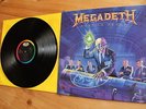 Megadeth ?– Rust In Peace VINYL 1st PRESS THRASH METAL 1990 064-7 91935 1