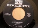 RAY BARRETTO blue pachanga RIVERSIDE 45 latin jazz soul  1961 RARE