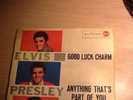 elvis presley - disco 45 giri good luck charm rca victor