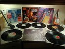 5 BARREN CROSS LPs(#2)CHRISTian METAL Stryper Recon Haven Saint Maiden Saxon MSG