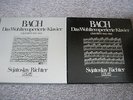 Eurodisc : Bach Wohltemperierte Klavier 1&2, Richter, 2 boxsets