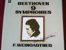 EMi ANGEL-7 LP BOX-WEINGARTNER-BEETHOVEN 9 SYMPHONIES-JAPANESE PRESSINGS