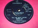 THE BO STREET RUNNERS Tell Me What You're Gonna Do UK 1965 Columbia DB 7488