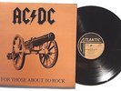 ACDC For Those About To Rock LP ATLANTIC SD11111 US 1981 Gatefold NO BARCODE NM+