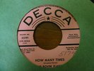 Rovin' Flames How many times/Love song #6 Decca 32191 dj pink 6ts garage rock 45