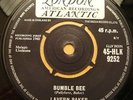Lavern Baker - Bumble Bee on London HLK 9252.  Ex Minus