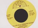 JOHNNY CASH BALLAD OF A TEENAGE QUEEN 45 1957