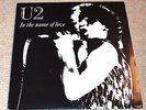 U2 - In The Name Of Love LP Clear Vinyl  Dortmund 1984 LTD to 200 copies RARE