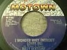 BILLY ECKSTINE - I wonder why.  MOTOWN