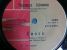 QUEEN-CHILEAN SINGLE RAPSODIA BOHEMIA VG+ 1975