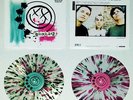 BLINK 182 Self Titled 2XLP PINK/GREEN SPLATTER VINYL Green Day NOFX Fall Out Boy