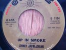 JOHNNY APPALACHIAN popcorn/northern soul 45 Up In Smoke/Mountain Of A Man Goldie