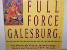 MOUNTAIN GOATS full force galesburg emperior jones record ej 11 LP SHRINK 1997
