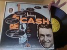 RARE 1956 1st Lp JOHNNY CASH with his Hot Blue Guitar SUN Records 1220 PLAYS VG