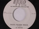AL DEXTER: Pistol Packin' Mama / I Won't Be Number Two 45 (dj) rare Rockabilly