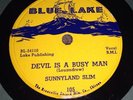 Sunnyland Slim. Blue Lake 105. 