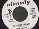 ROY ROBERTS got to have your love NORTHERN SOUL 45 on NINANDY