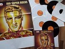 Elvis Presley 100 Super Rocks 7 LP BOX MIT POSTER MEGA RAR   PAYPAL YES WORLD