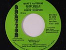 rare Modern Soul 45 RUFUS THOMPSON on GRAYTOM Listen