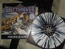 Bolt Thrower - Mercenary WHITE BLACK SPLATTER VINYL LP LIM 250 