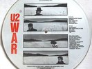 U2-WAR-VERY RARE UK CLEAR RIM PICTURE DISC PRESSING-PILPS 9733