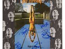 DEF LEPPARD - SIGNED BY BAND VINYL LP SLEEVE ONLY ORIGINAL