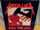 METALLICA KILL 'EM ALL VERY RARE ORIG '83 MEGAFORCE LP