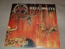 SLAYER - HELL AWAITS - 1985 METAL BLADE /COMBAT RELEASE # MX 8020- VG VINYL