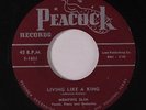 Rare Blues 45 Memphis Slim PEACOCK hear