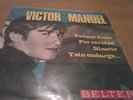 VICTOR MANUEL primer disco / por caridad / ninette  SPAIN 1966 EP