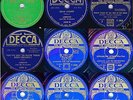 9 x AMBROSE & HIS ORCHESTRA inc BLUE LYRES, SOME HOT DISCS, NICE LOT