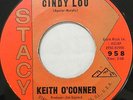 KEITH O'CONNER 45 Cindy Lou STACY Rockabilly VG++ Original Press #CC7