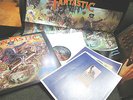 Elton John Captain Fantastic and the brown dirt cowboy nm LP poster 3 inrs '75