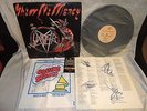 Orig 1983 SLAYER Show No Mercy Vinyl LP AUTOGRAPHED Metal Blade Records MBR 1013