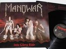 MANOWAR -Into Glory Ride LP 1983 , ORIG. MFN 6  .. jag panzer dio king diamond