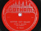 78 RPM -- Elder R. Wilson and Family, Gotham 726, E- / V+